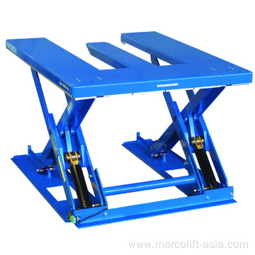 U shaped lift table